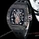 Swiss Copy Richard Mille RM66 Flying Tourbillon Watch Carbon TPT Black Rubber Watch (2)_th.jpg